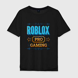 Мужская футболка оверсайз Игра Roblox PRO Gaming