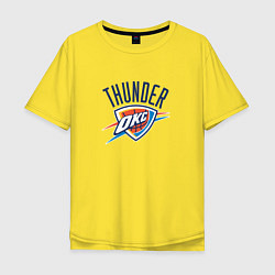 Мужская футболка оверсайз Оклахома-Сити Тандер NBA