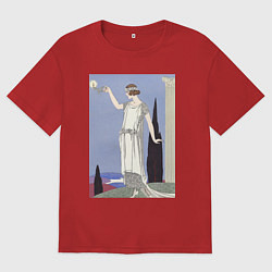 Мужская футболка оверсайз Robe du Soir, de Worth Муза