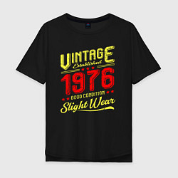 Мужская футболка оверсайз Винтаж основан в 1974 г