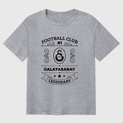 Мужская футболка оверсайз Galatasaray: Football Club Number 1 Legendary