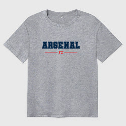 Футболка оверсайз мужская Arsenal FC Classic, цвет: меланж