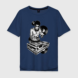Мужская футболка оверсайз Bruce Lee - Vinyl Dj