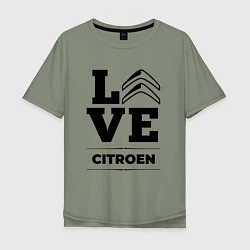 Мужская футболка оверсайз Citroen Love Classic