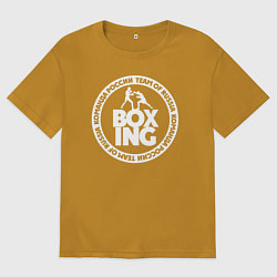 Мужская футболка оверсайз Команда России по боксу