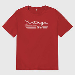 Мужская футболка оверсайз Винтажная классика 1984