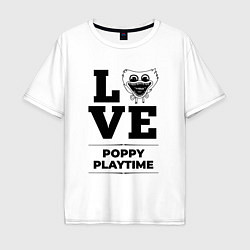 Мужская футболка оверсайз Poppy Playtime Love Classic