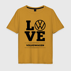 Мужская футболка оверсайз Volkswagen Love Classic