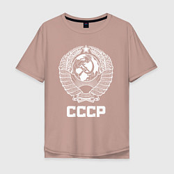 Мужская футболка оверсайз Герб СССР