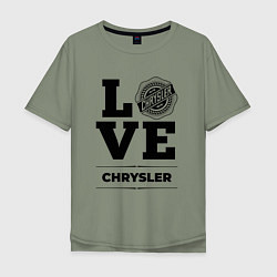 Мужская футболка оверсайз Chrysler Love Classic