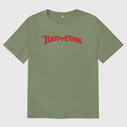 Мужская футболка оверсайз Tears for fears