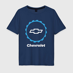 Мужская футболка оверсайз Chevrolet в стиле Top Gear