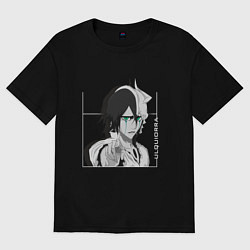 Футболка оверсайз мужская УлькиорраUlquiorra, цвет: черный