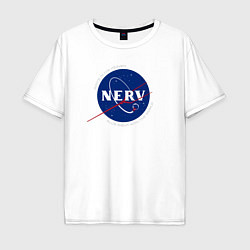Мужская футболка оверсайз NASA NERV