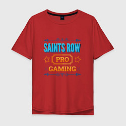 Мужская футболка оверсайз Игра Saints Row pro gaming