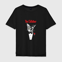 Мужская футболка оверсайз The Catfather