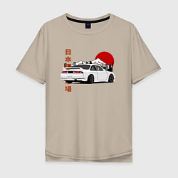 Мужская футболка оверсайз Nissan Silvia S14 Sr20 Japan Car