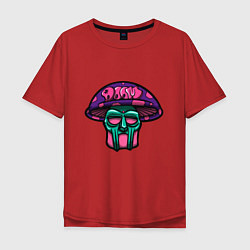 Мужская футболка оверсайз MF Doom Mushroom