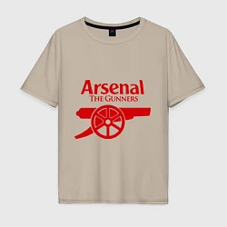 Мужская футболка оверсайз Arsenal: The gunners