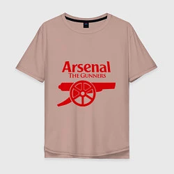 Мужская футболка оверсайз Arsenal: The gunners