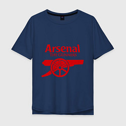 Мужская футболка оверсайз Arsenal: The gunners