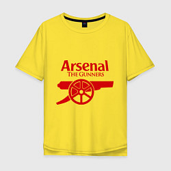 Мужская футболка оверсайз Arsenal: The gunners