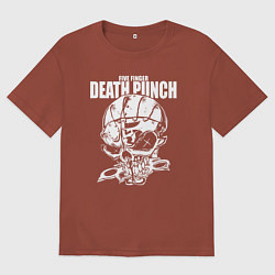 Мужская футболка оверсайз FFDP skull