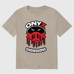 Мужская футболка оверсайз Onyx - snowgoons
