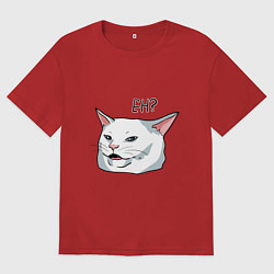 Мужская футболка оверсайз Eh?!