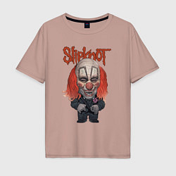 Мужская футболка оверсайз Slipknot art