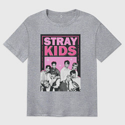 Мужская футболка оверсайз Stray Kids boy band
