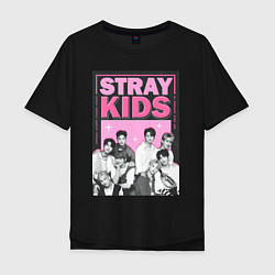 Мужская футболка оверсайз Stray Kids boy band
