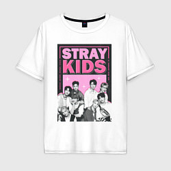 Мужская футболка оверсайз Stray Kids boy band