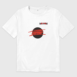 Футболка оверсайз мужская Bleach exhibition, цвет: белый