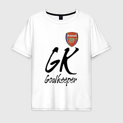 Мужская футболка оверсайз Arsenal - London - goalkeeper