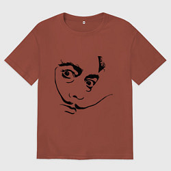 Мужская футболка оверсайз Salvador Domingo Felipe Jacinto Dali