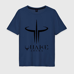 Мужская футболка оверсайз Quake III arena