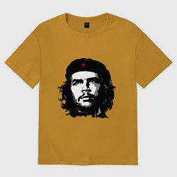Футболка оверсайз мужская Ernesto Che Guevara, цвет: горчичный