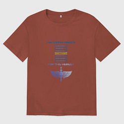 Мужская футболка оверсайз Ересь