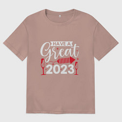 Мужская футболка оверсайз Хорошего 2023 года