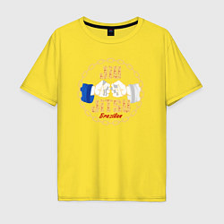 Мужская футболка оверсайз Схватка - Бразильское Джиу джитсу