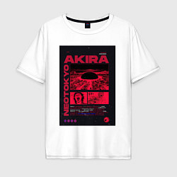 Мужская футболка оверсайз Akira poster