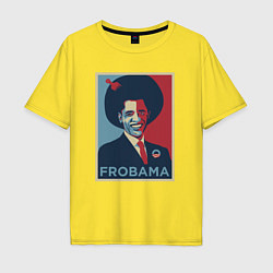 Мужская футболка оверсайз Frobama