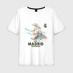 Мужская футболка оверсайз Real Madrid-Karim Benzema 2