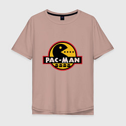 Мужская футболка оверсайз Pac-man game