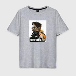 Мужская футболка оверсайз Freeman hl2