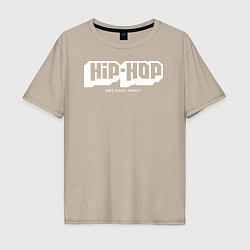 Мужская футболка оверсайз Dope street market hip-hop