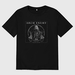 Мужская футболка оверсайз Arch enemy deceiver