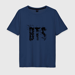Мужская футболка оверсайз BTS logo