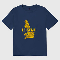 Футболка оверсайз мужская Kobe legend, цвет: тёмно-синий